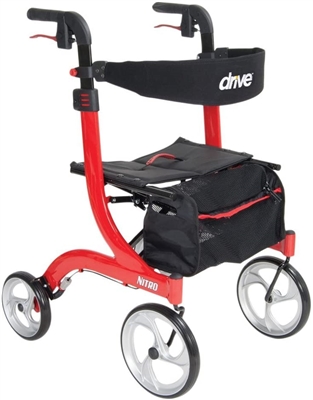 Drive Nitro 4 Wheel Rollator - 4 Wheel Rollators